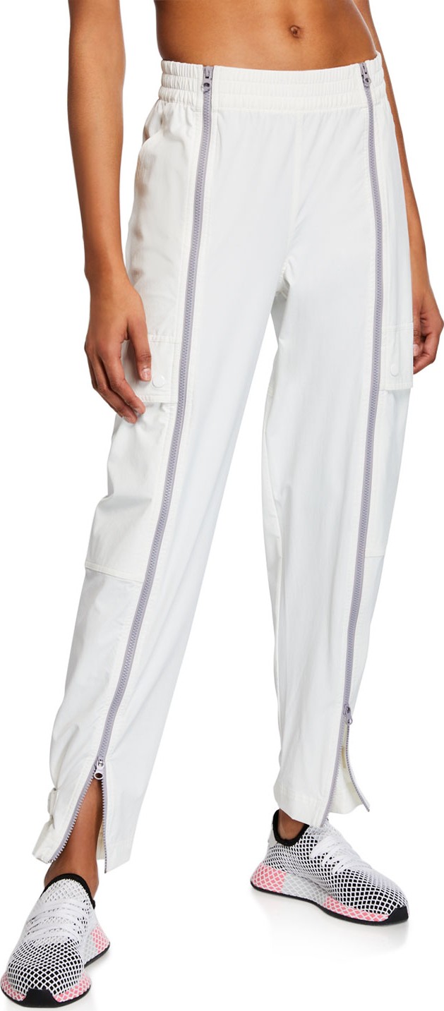 Adidas By Stella McCartney Zip-Front Cargo Jogger Sweatpants