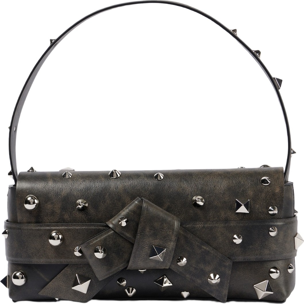 Acne Studios - Musubi studded leather shoulder bag