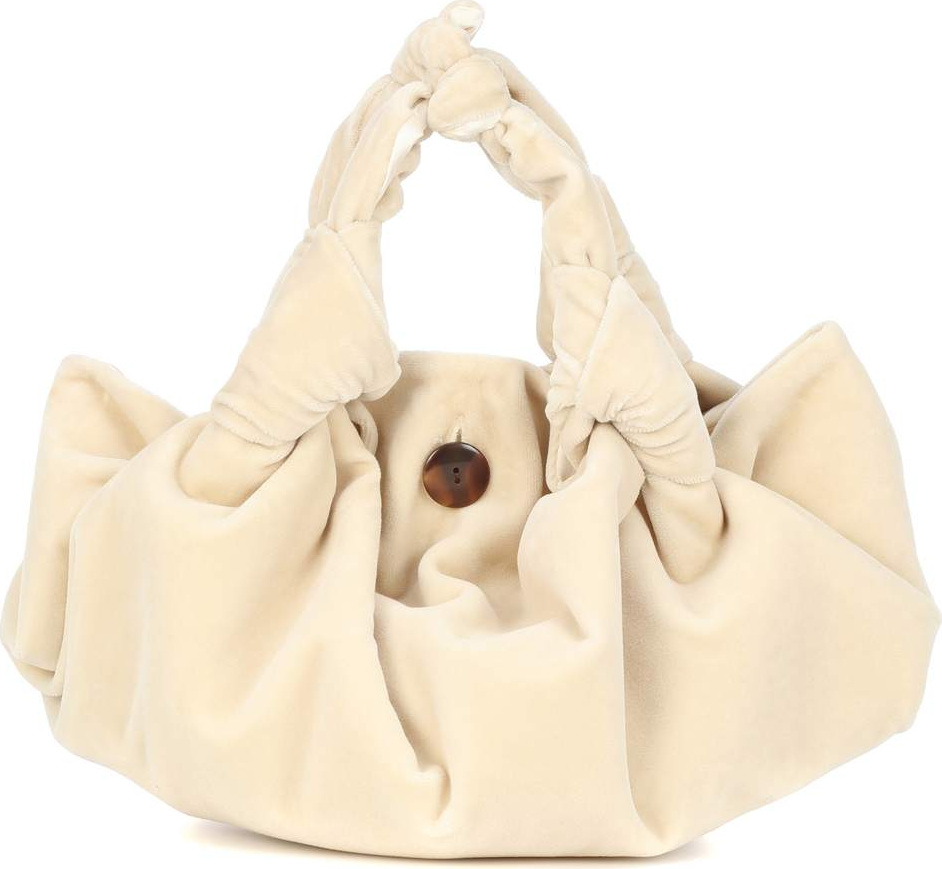 THE ROW The Ascot velvet clutch