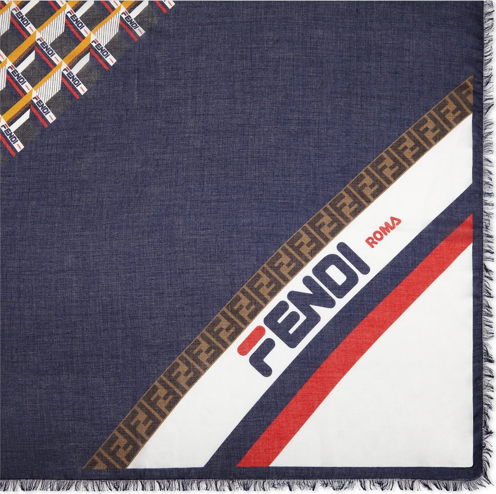 Fendi x FILA Print Maxi Stole
