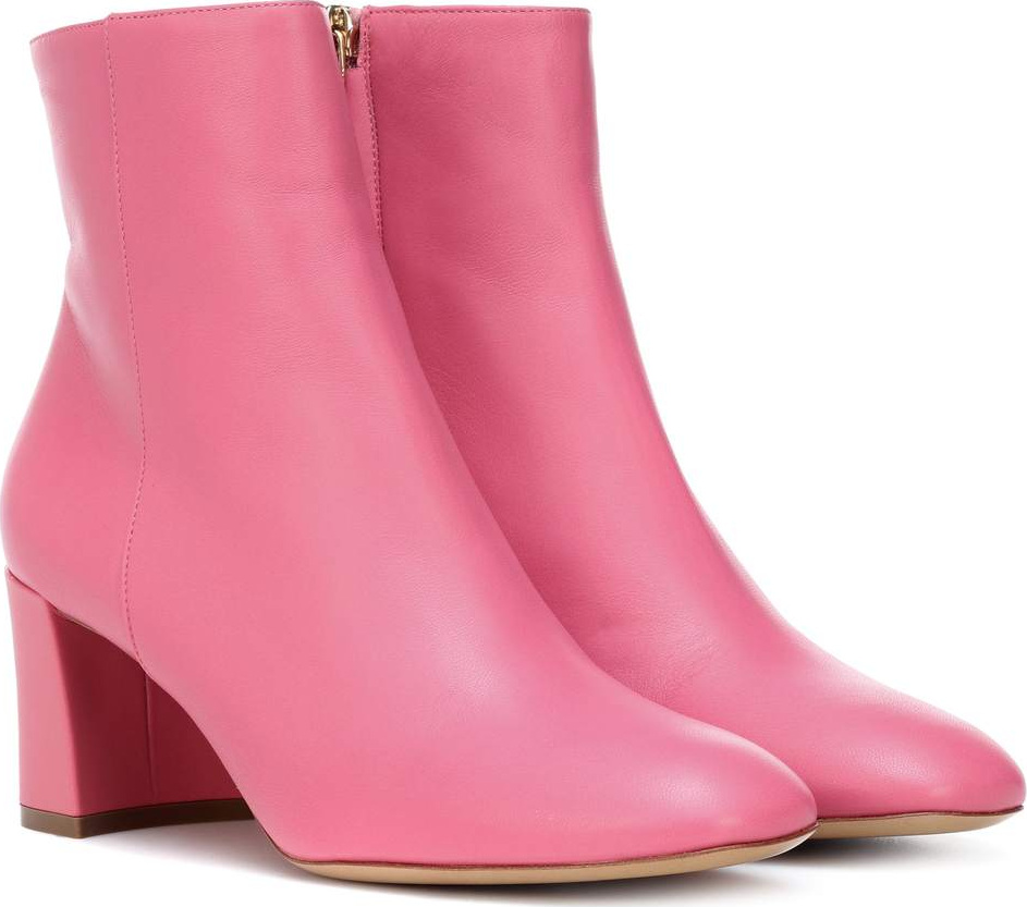 Mansur Gavriel Leather ankle boots