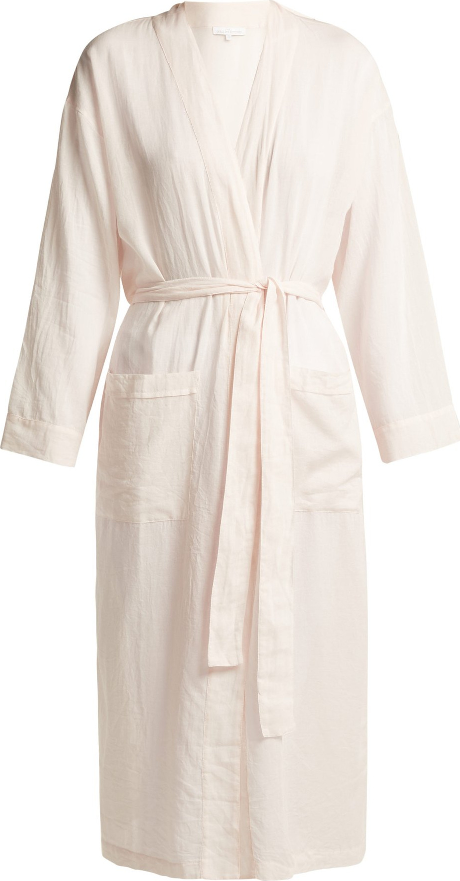 Pour Les Femmes Long cotton robe