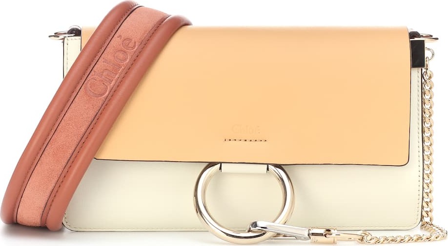 Chloe Faye Small leather shoulder bag