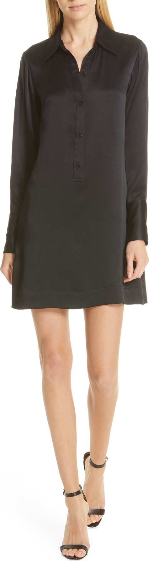 Nili Lotan Cassidy Silk Shirtdress