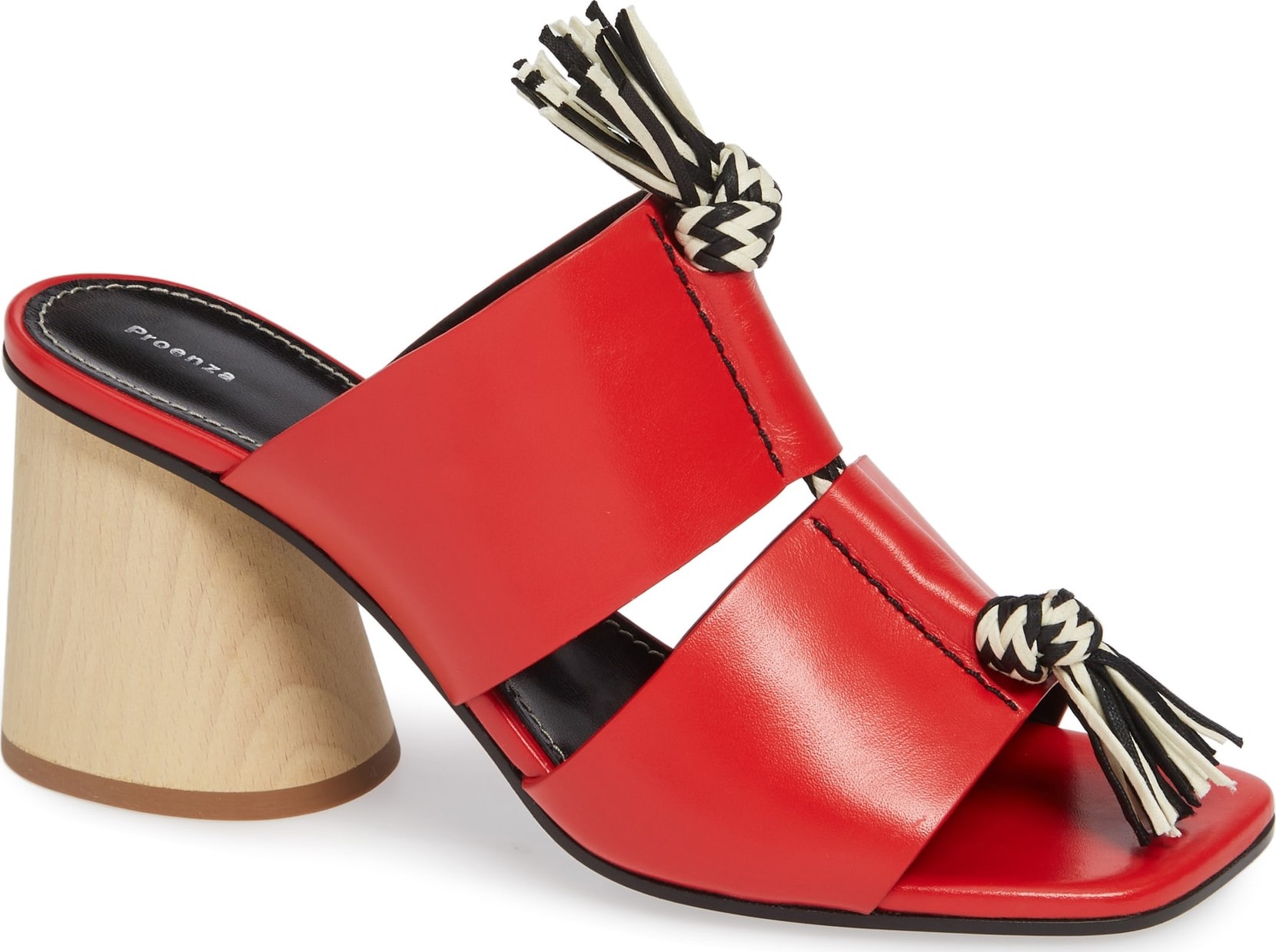 Proenza Schouler Cylinder Heel Slide Sandal