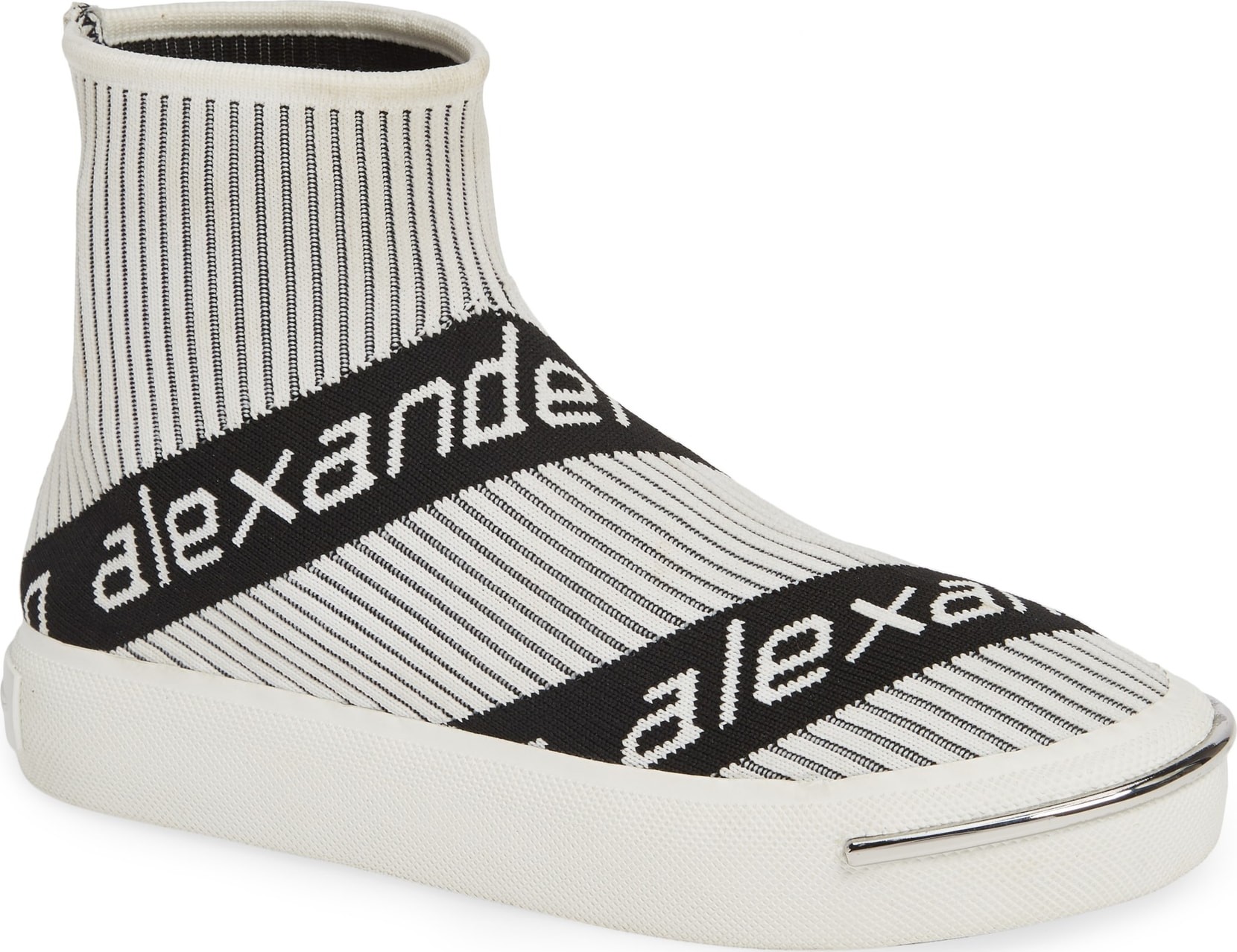 Alexander Wang Pia Logo Sock Sneaker