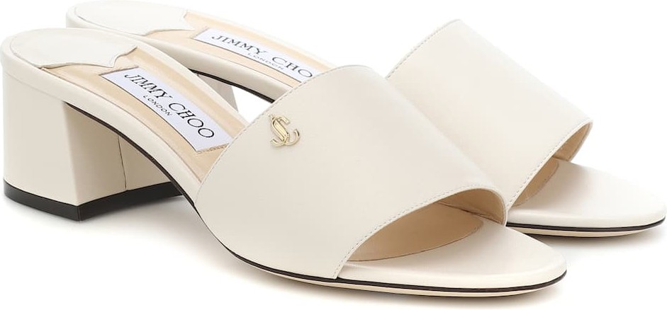 Jimmy Choo Minea 45 leather sandals