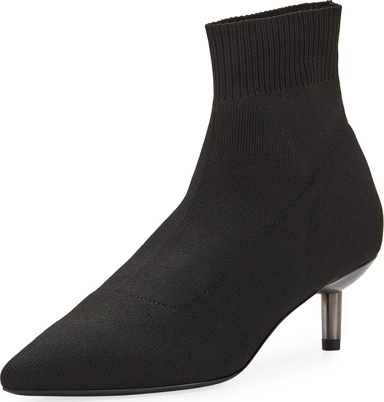 Donald J Pliner Betti Kitten-Heel Sock Booties