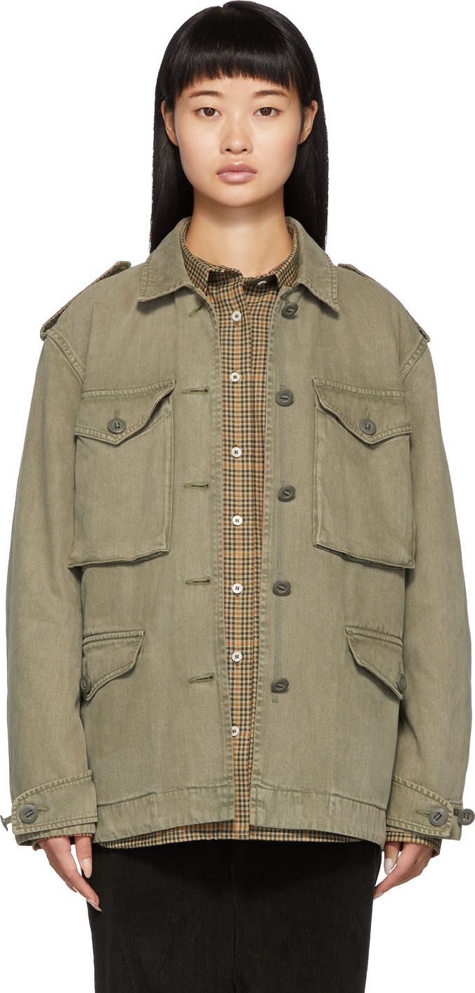 Rag & Bone Khaki Army Tent Field Jacket