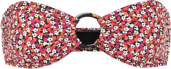 Solid & Striped Floral bikini top