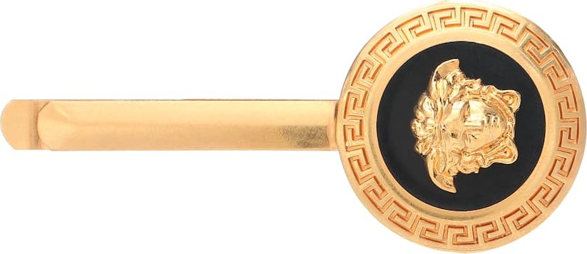 Versace Medusa hair clip
