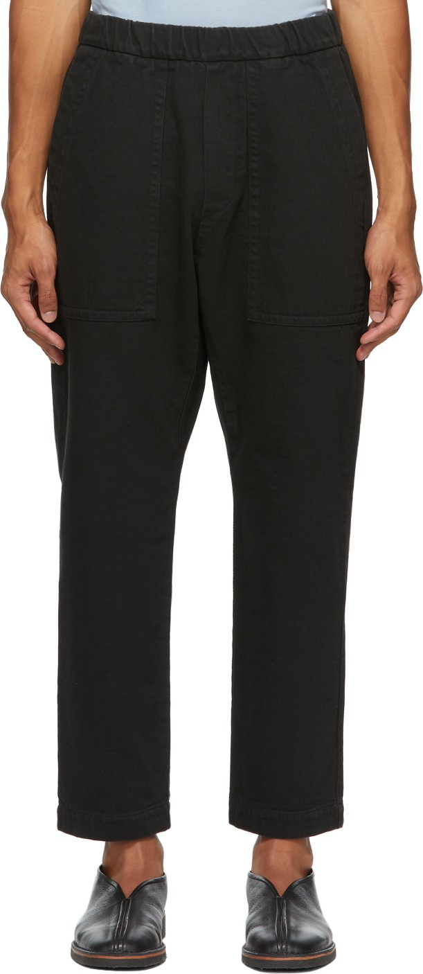 Barena Black Trabaco Trousers