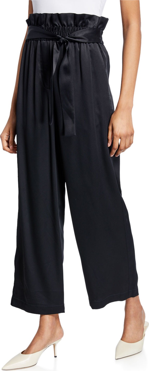 3.1 Phillip Lim Satin Cropped Ankle Pants