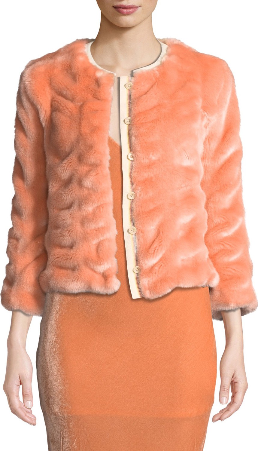 Le Superbe Walker Chubby Faux-Fur Coat