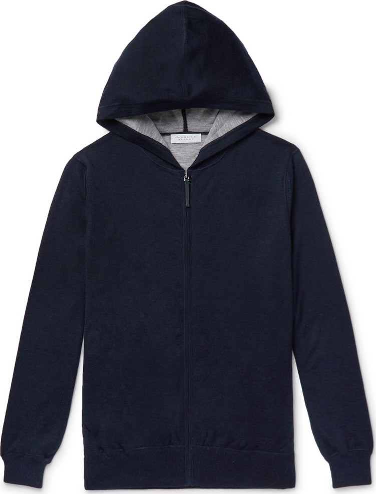 Gabriela Hearst Cashmere and Silk-Blend Zip-Up Hoodie