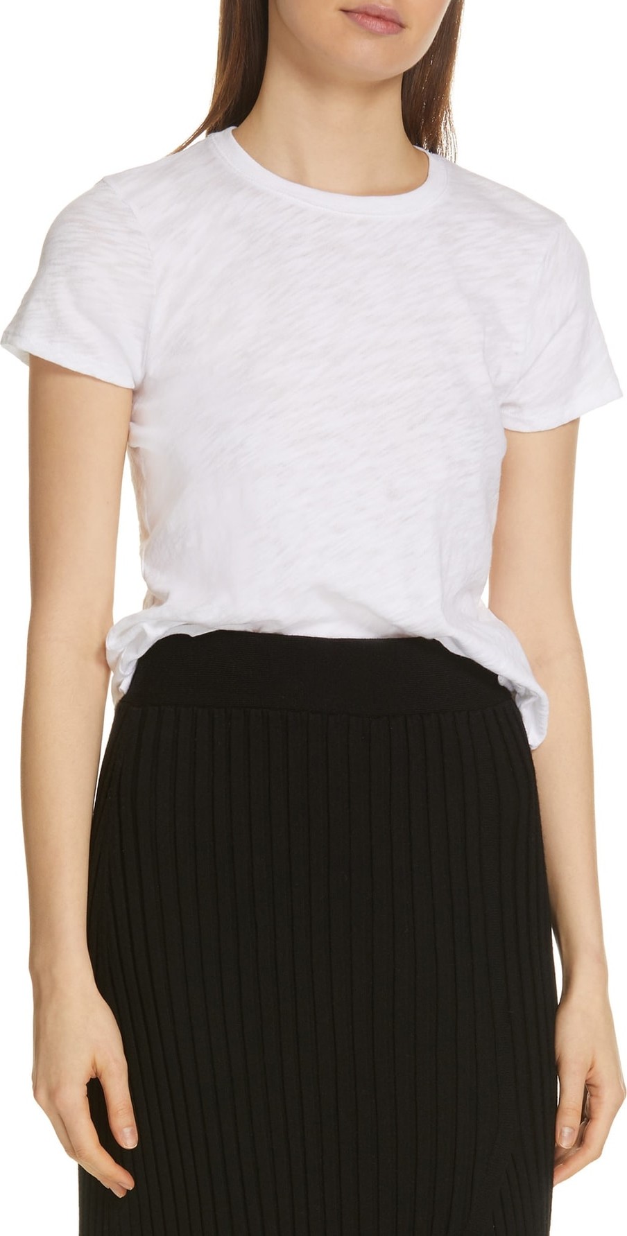 ATM Anthony Thomas Melillo 'Schoolboy' Cotton Crewneck Tee