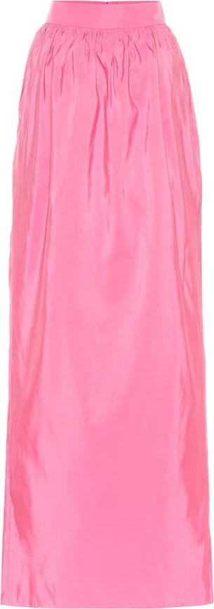 Carolina Herrera Silk maxi skirt