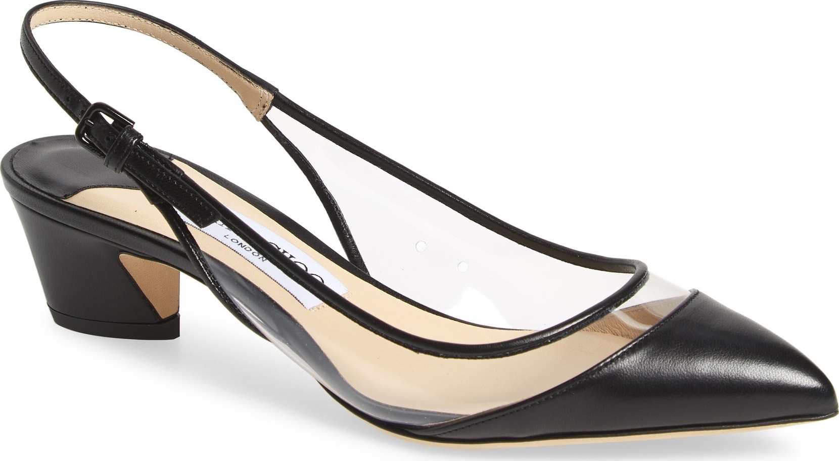 Jimmy Choo Gemma Pointy Toe Slingback Pump
