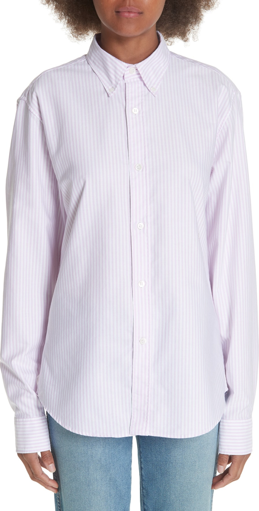 Acne Studios Ohio Stripe Button Down Shirt