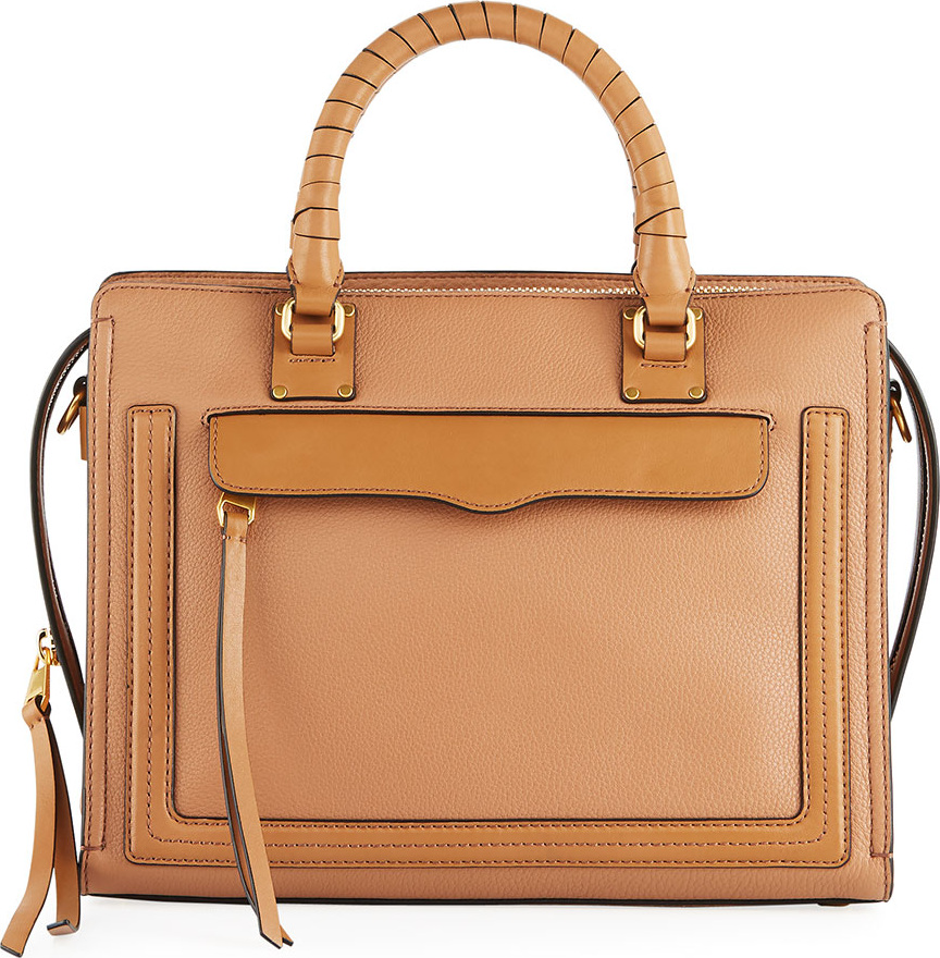 Rebecca Minkoff Bree Medium Top-Zip Satchel Bag