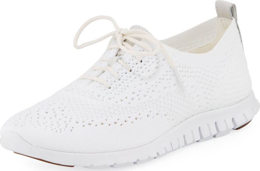Cole Haan ZeroGrand StitchLite Oxford, Optic White