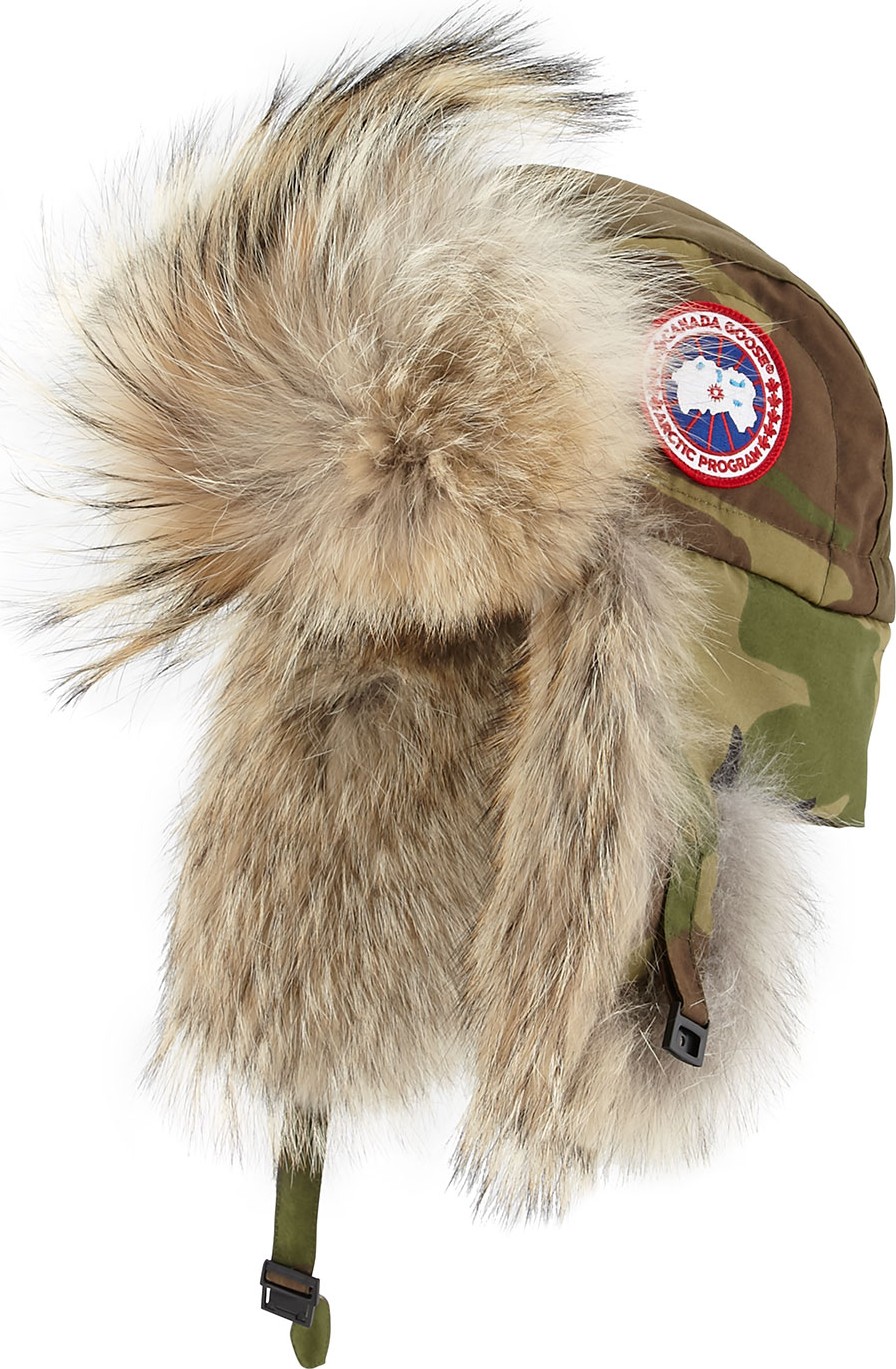 Canada Goose Coyote-Fur Aviator Hat