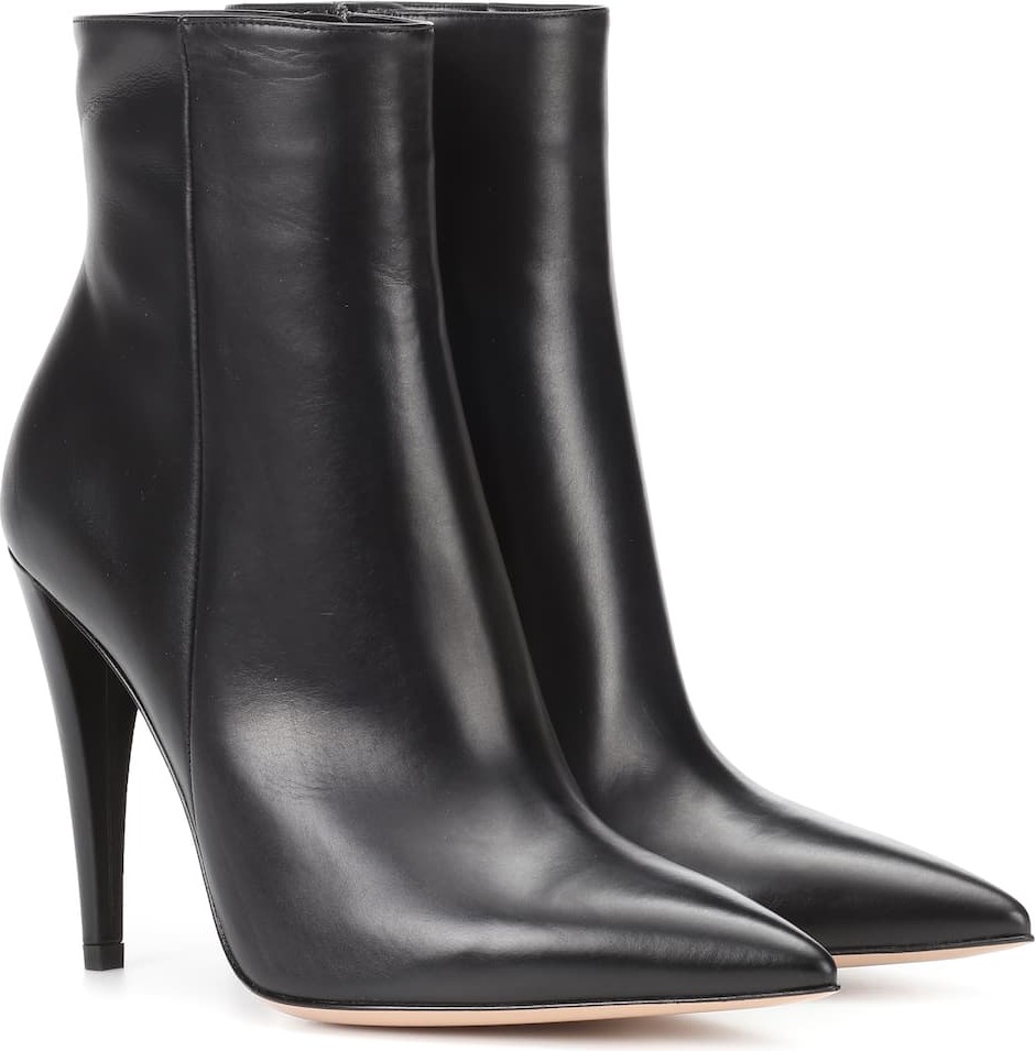 Gianvito Rossi Leather ankle boots