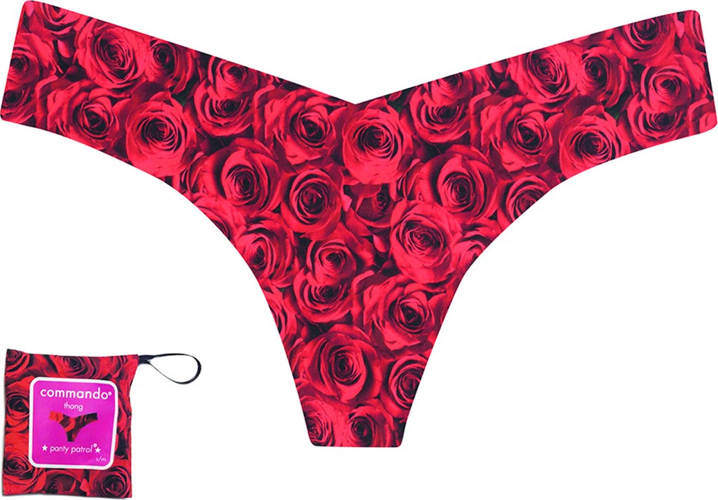 Commando Panty Patrol Thong-in-a-Pouch