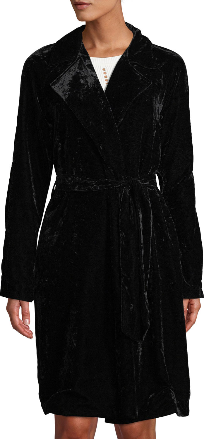 Bailey 44 Nikita Velvet Trench Coat
