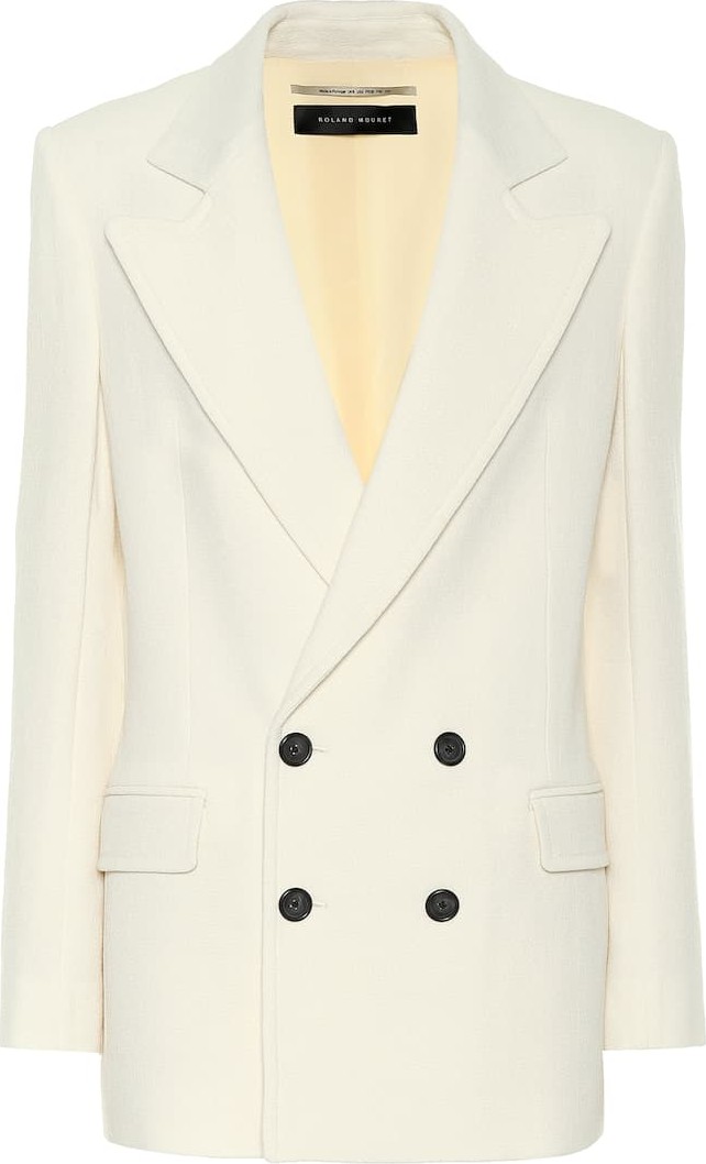 Roland Mouret Gilroy wool-crêpe blazer