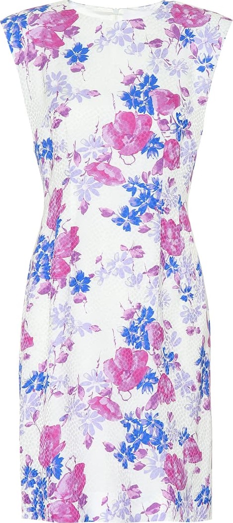 Dries Van Noten Floral jacquard minidress