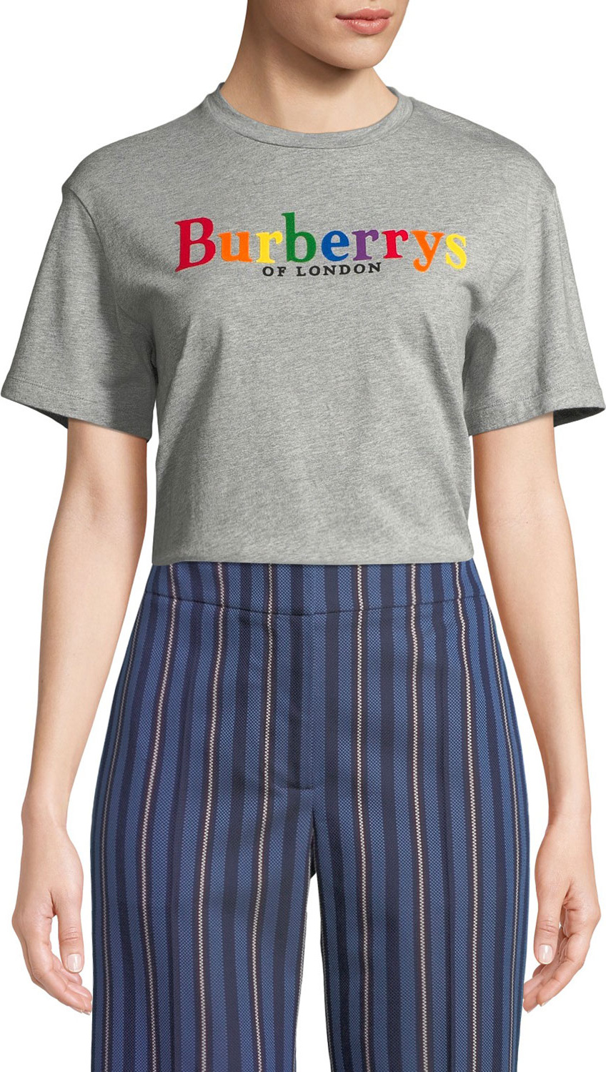 Burberry London England Clumber Logo Graphic Tee