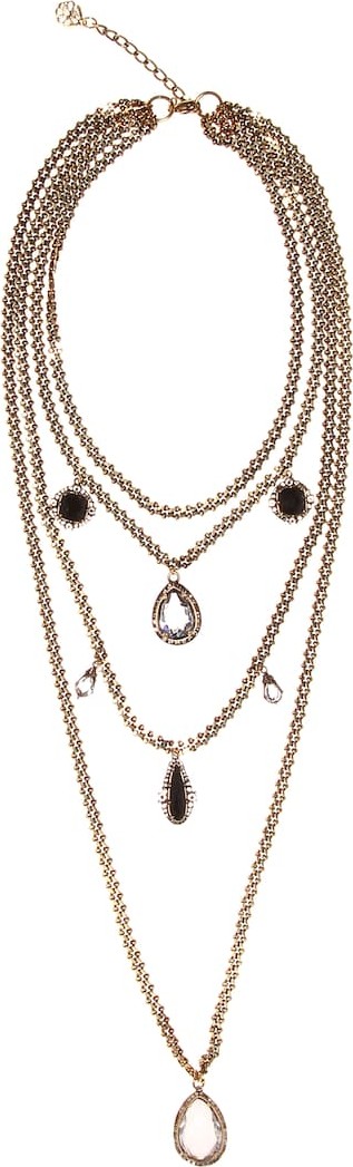 Alexander McQueen Crystal chain harness