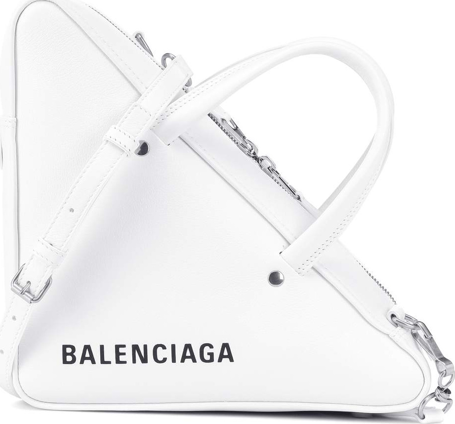 Balenciaga Triangle Duffle S leather tote