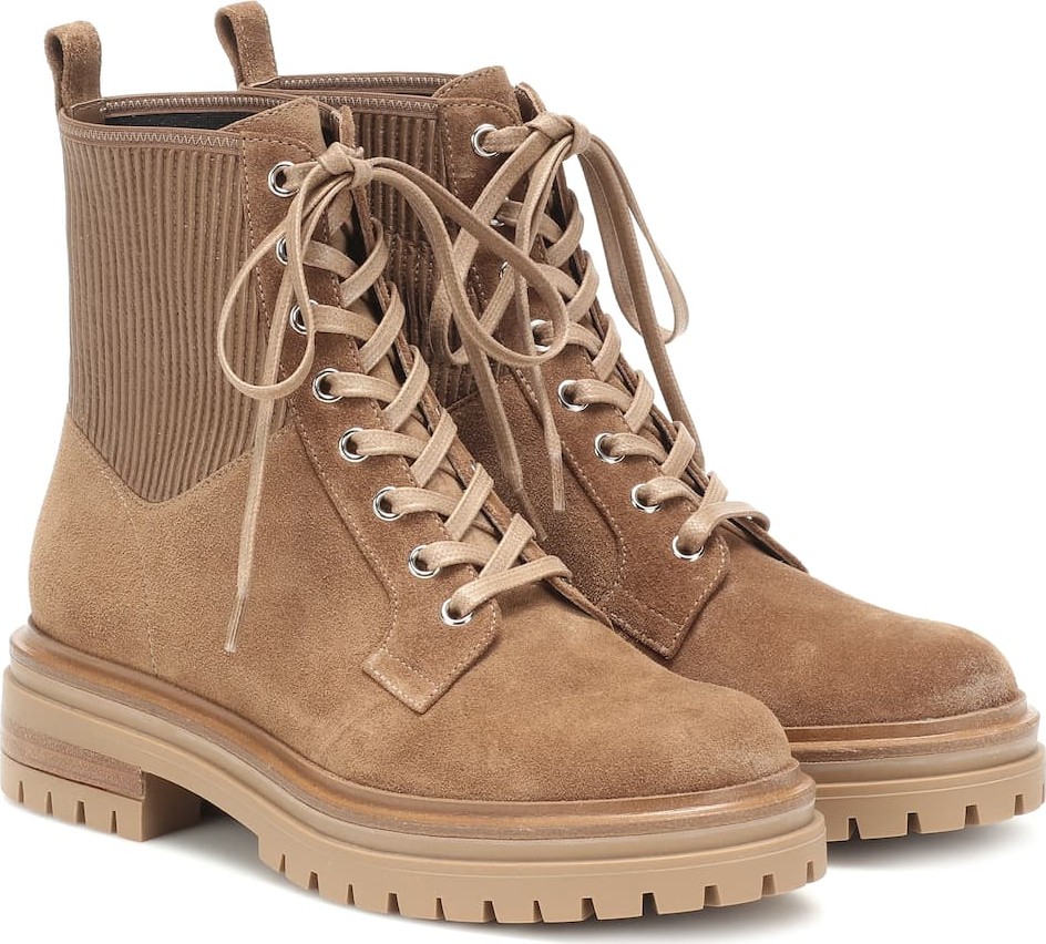 Gianvito Rossi Martis 20 suede ankle boots