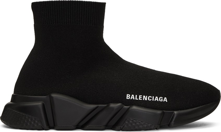 Balenciaga Black Speed Sneakers