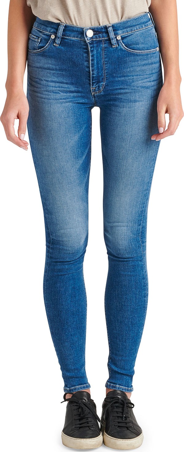 Hudson Barbara High-Waist Super Skinny Jeans