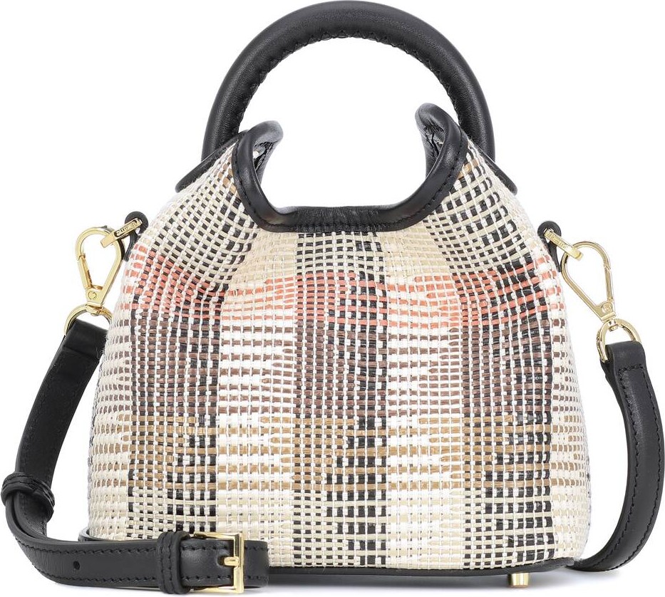 Elleme Madeleine raffia tote