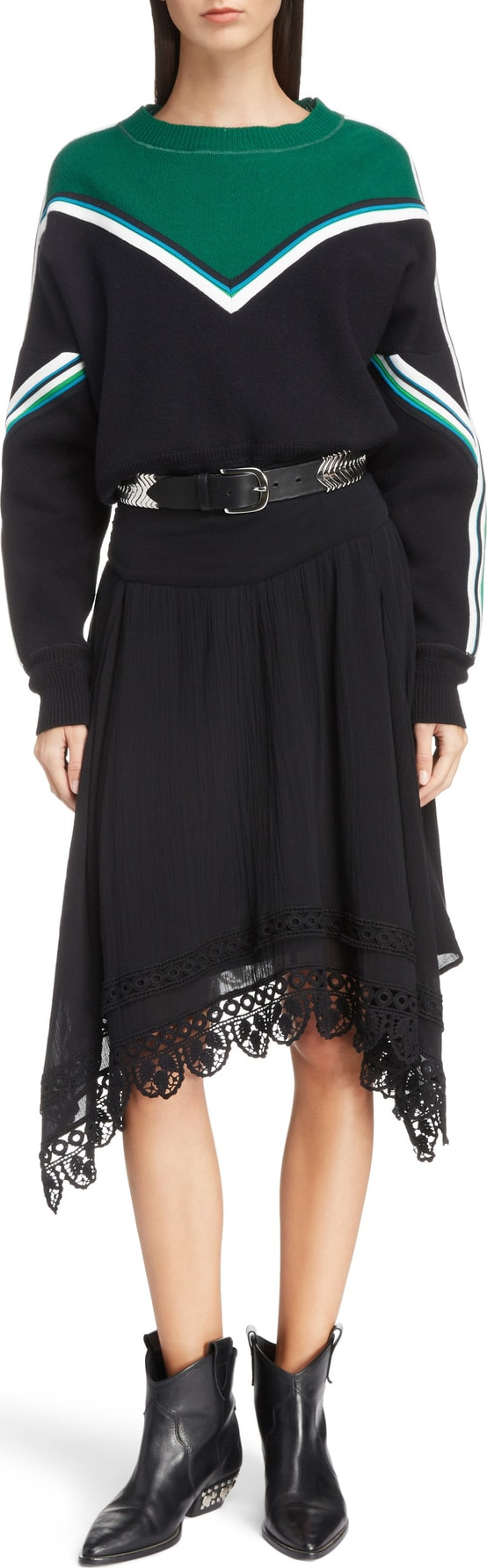 Isabel Marant Etoile Isabel Marant Étoile Kimo Stripe Detail Sweater