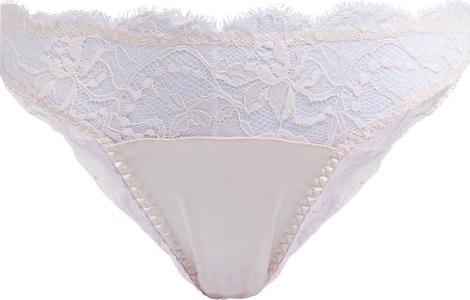 Fleur of England Lace and satin briefs