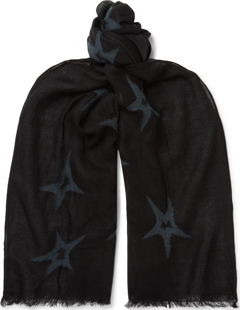 Paul Smith Needle-Punched Wool Scarf