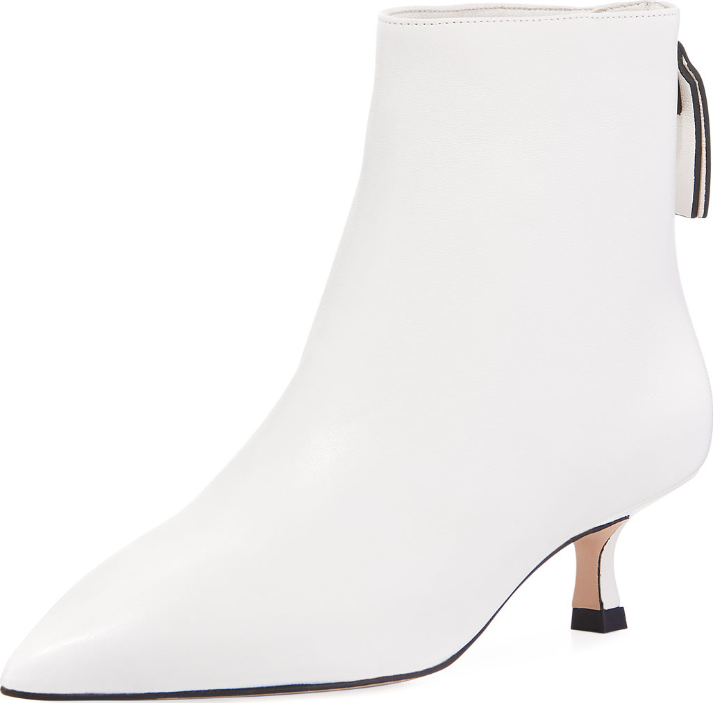 Stuart Weitzman Juniper Kitten-Heel Bootie