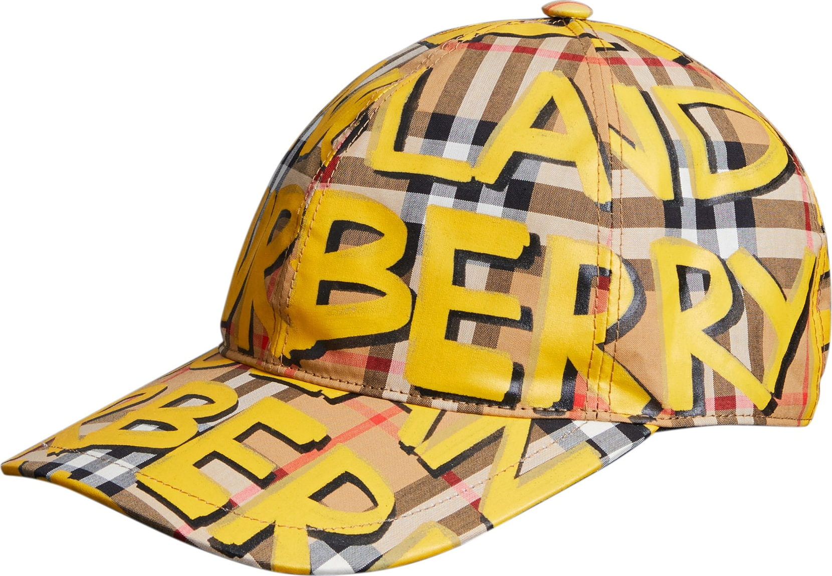 Burberry London England Graffiti Baseball Cap
