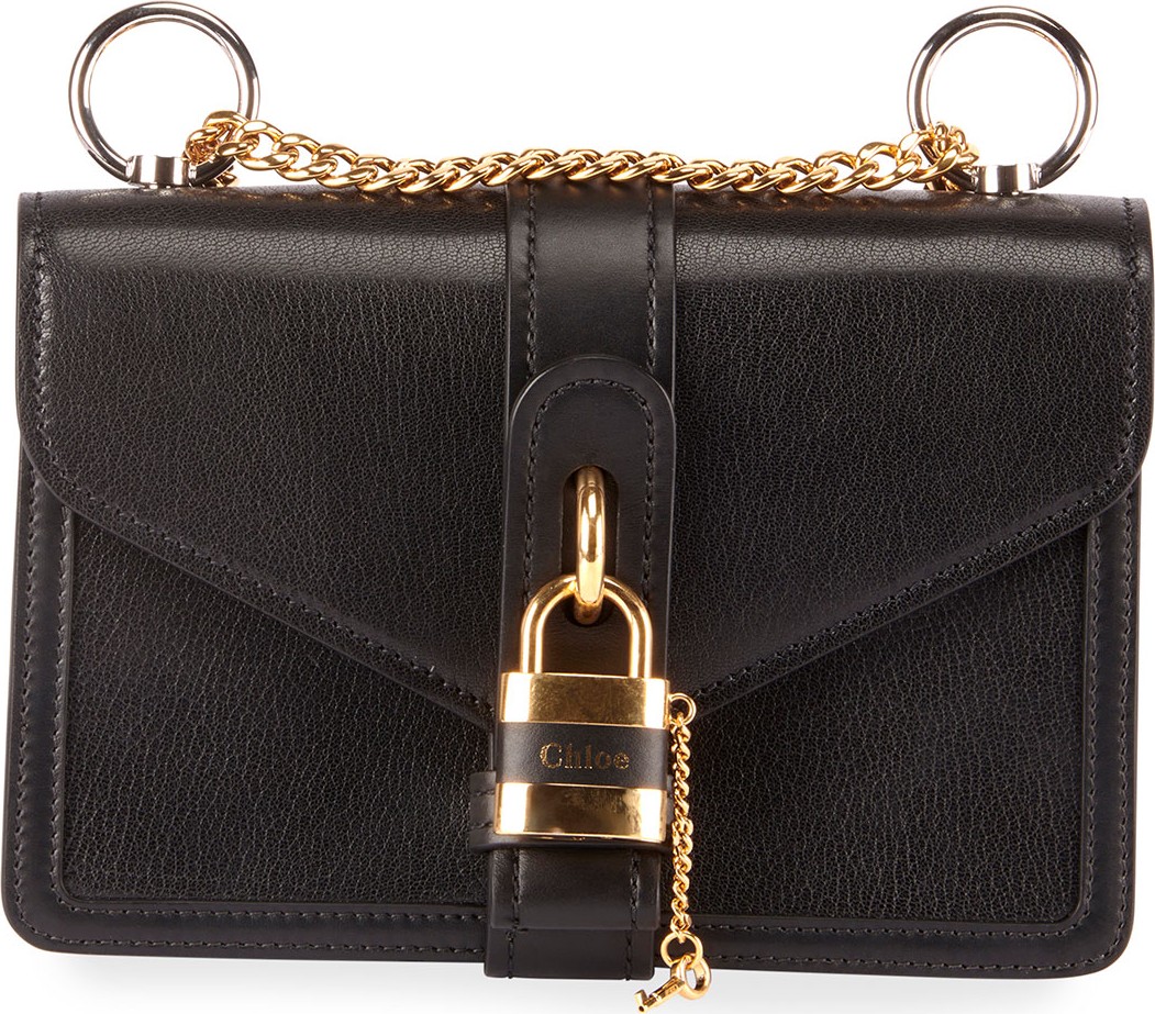 Chloe Aby Chain Leather Shoulder Bag
