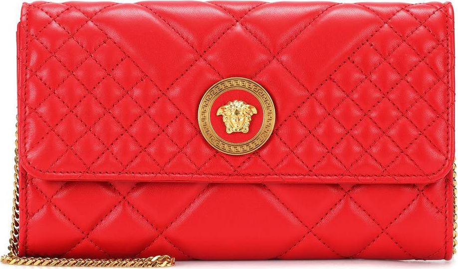 Versace Medusa Icon leather shoulder bag