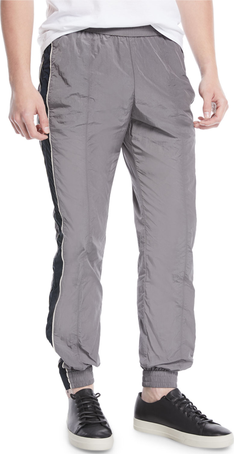 Vince Colorblocked Nylon Track Pants