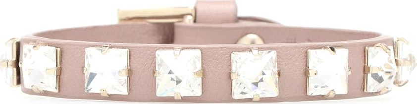 Valentino Valentino Garavani Rockstud Glam leather bracelet