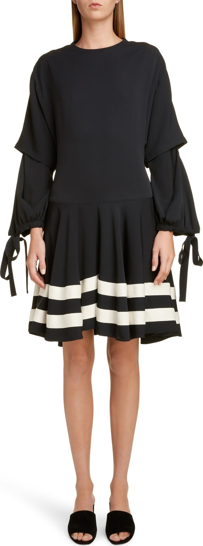 J.W.Anderson Circle Hem Minidress