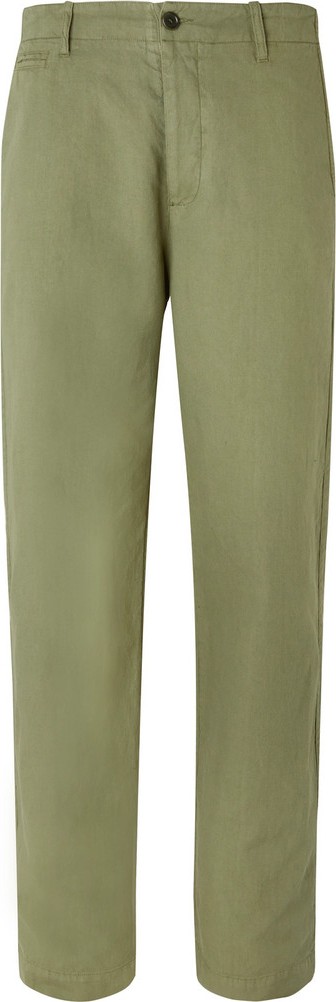 YMC Duke Cotton and Linen-Blend Trousers