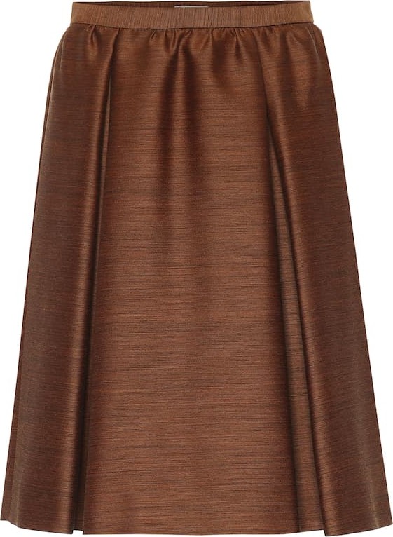 Bottega Veneta Wool and silk skirt